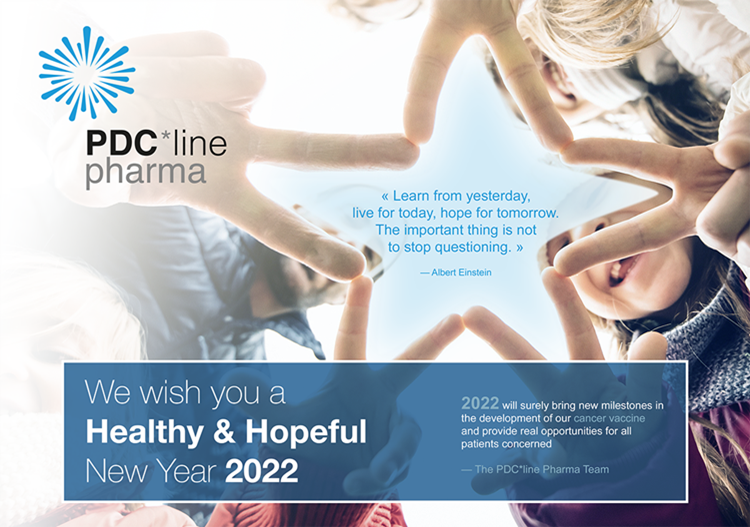 PDC*line Pharma team wishes you and your loved ones a festive & very happy holiday season and a successful 2022!